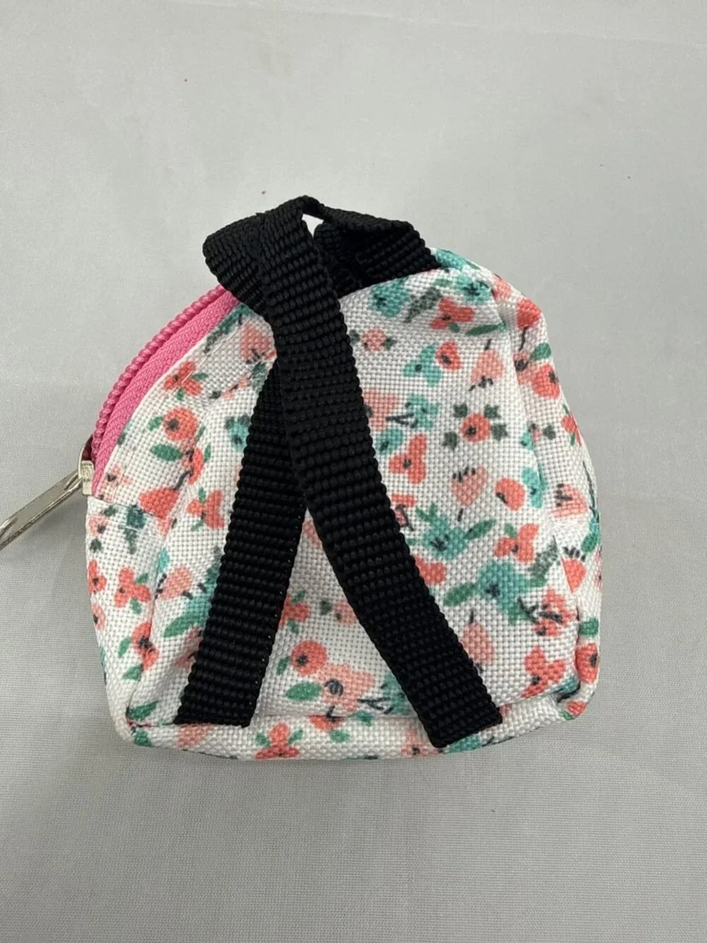 Mini Floral Doll Backpack Keychain Pouch Coquette Aesthetic Tiny Coin Purse